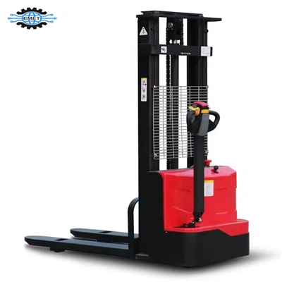 Vysielací elektrický stohovač paliet